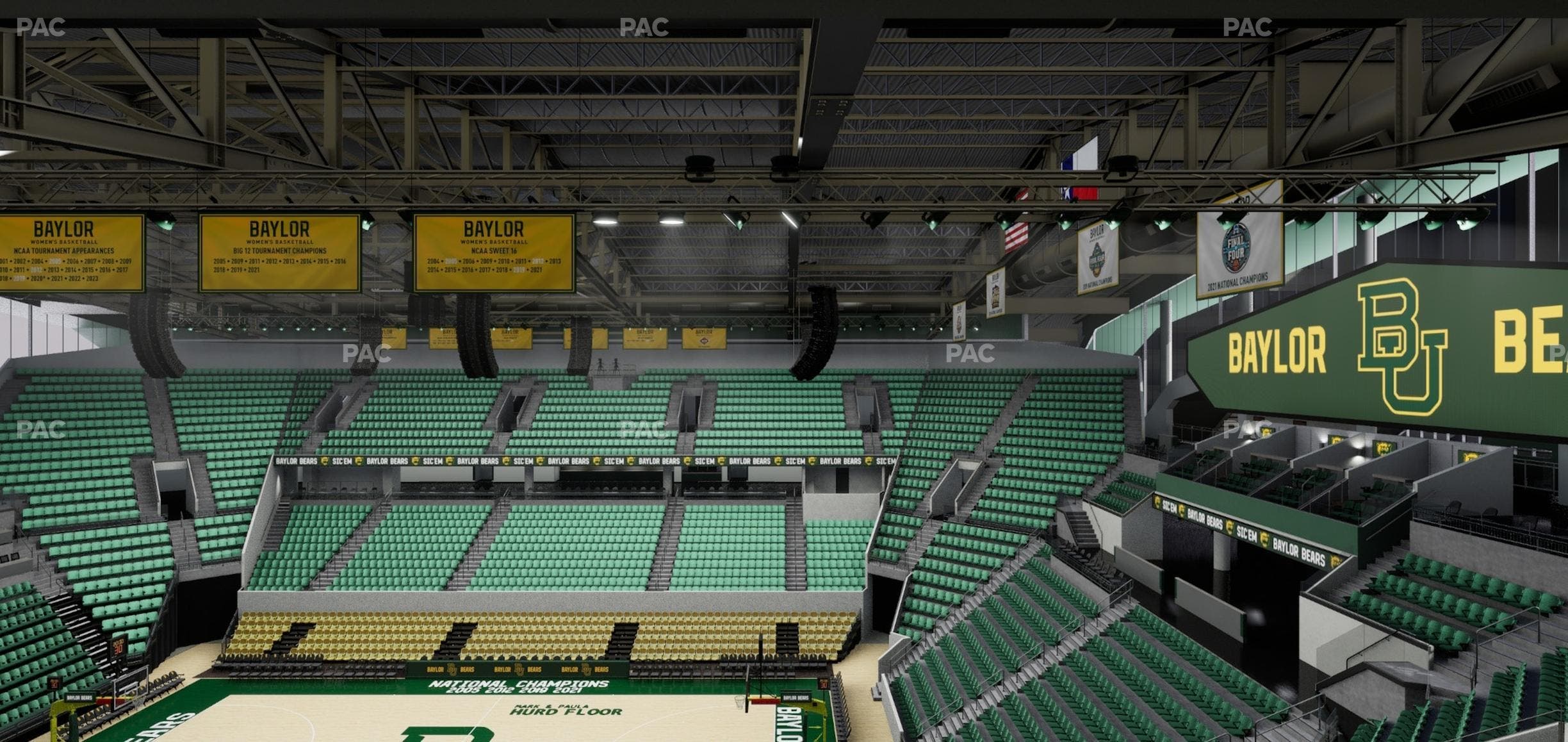Foster Pavilion - Section 221 Seat View