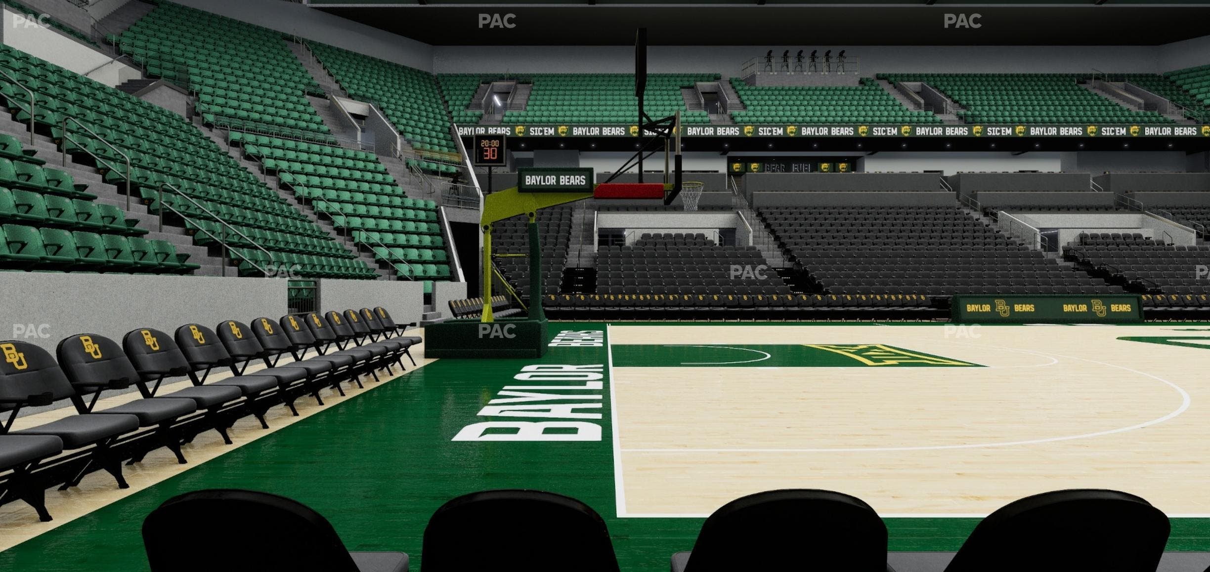 Foster Pavilion - Section Court 03 Seat View