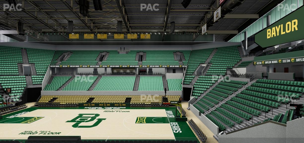 Foster Pavilion - Section Loge 119 Seat View