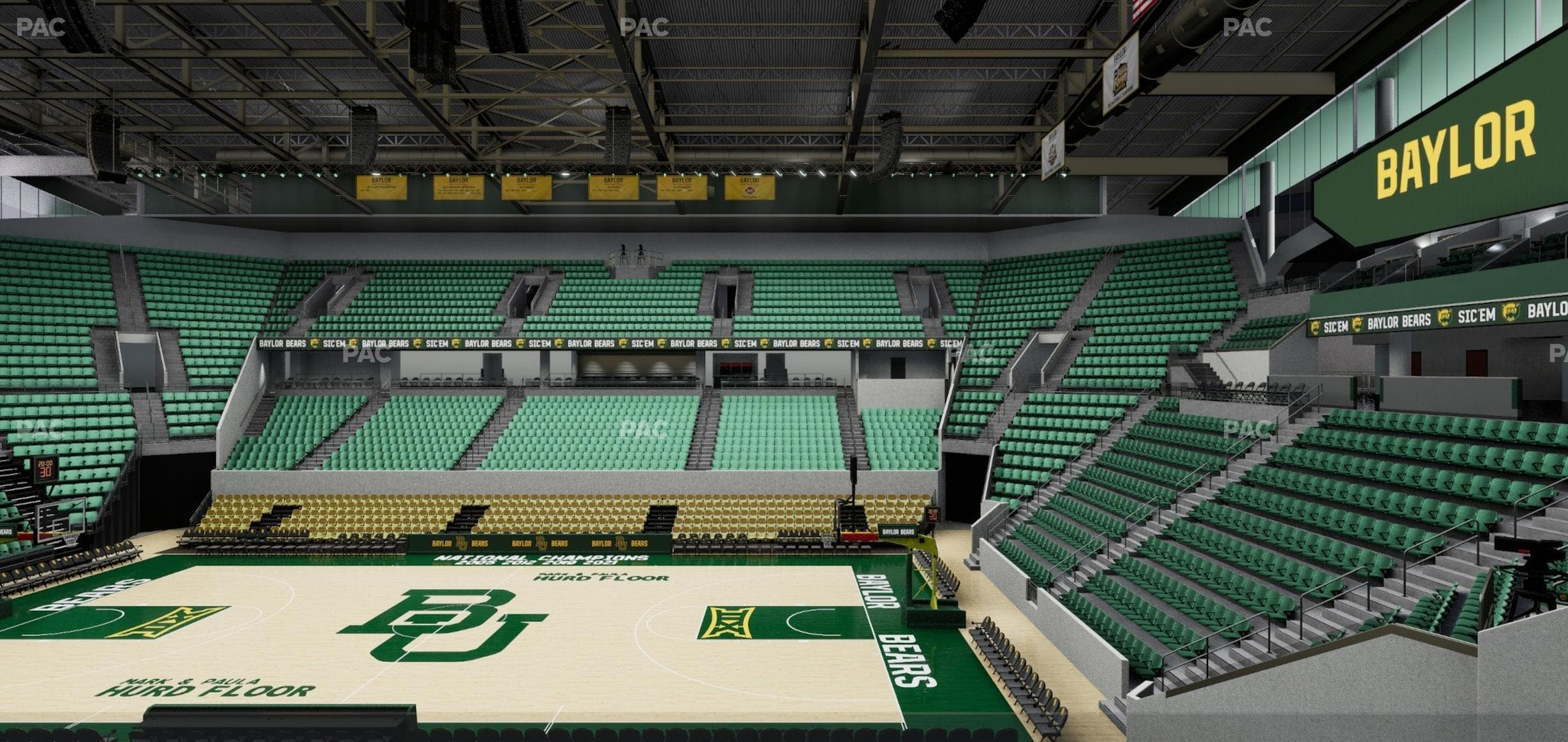 Foster Pavilion - Section Loge 119 Seat View