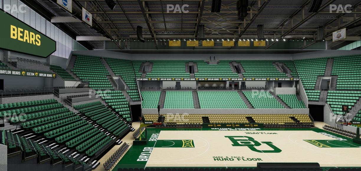 Foster Pavilion - Section Loge 121 Seat View