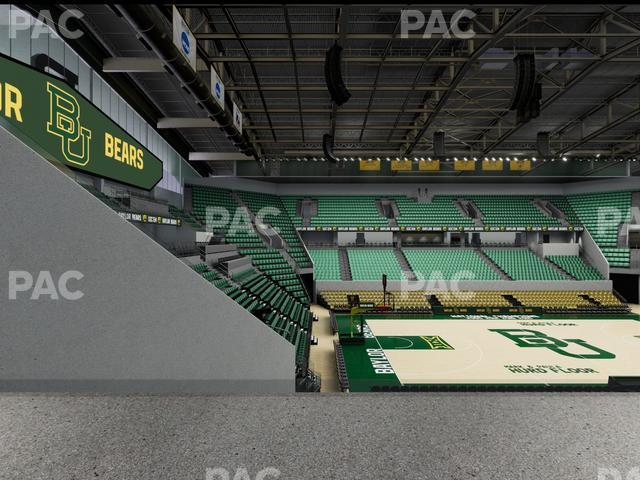 Foster Pavilion - Section Loge 122 Seat View