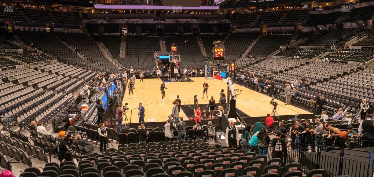 Frost Bank Center - Section 101 Seat View