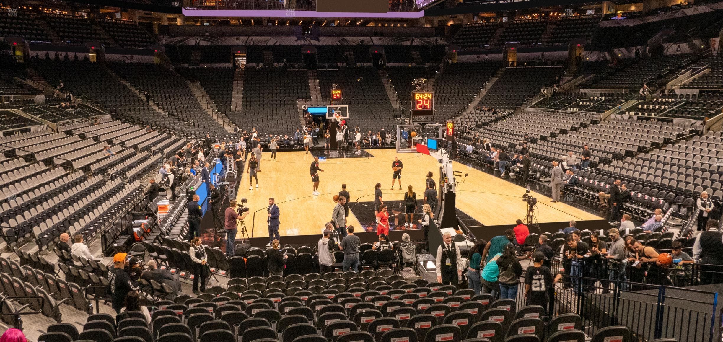 Frost Bank Center - Section 101 Seat View