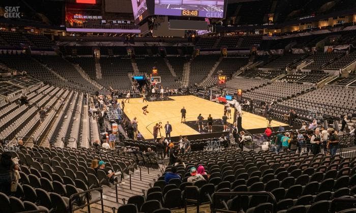 Frost Bank Center - Section 102 Seat View