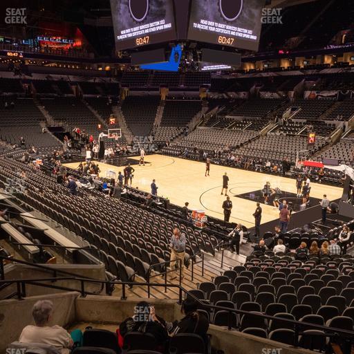 Frost Bank Center - Section 104 Seat View