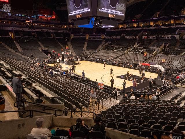 Frost Bank Center - Section 104 Seat View