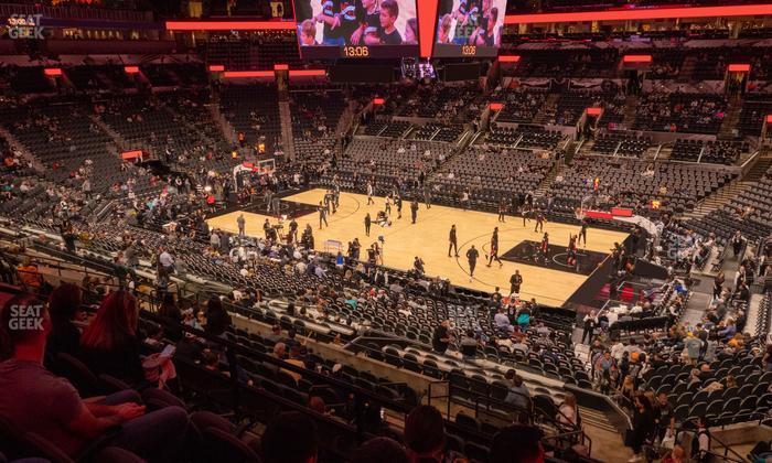 Frost Bank Center - Section 105 Seat View