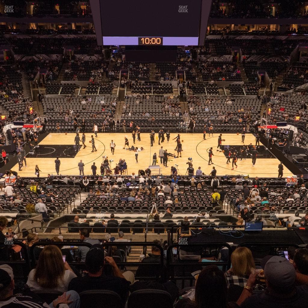 Frost Bank Center - Section 107 Seat View
