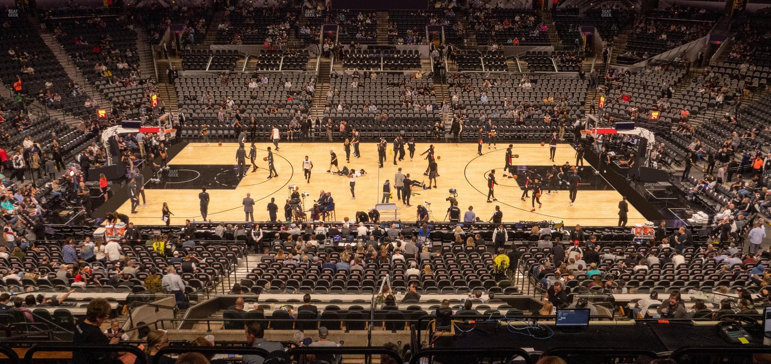 Frost Bank Center - Section 107 Seat View