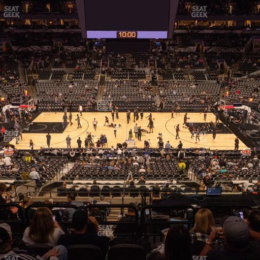 Frost Bank Center - Section 107 Seat View