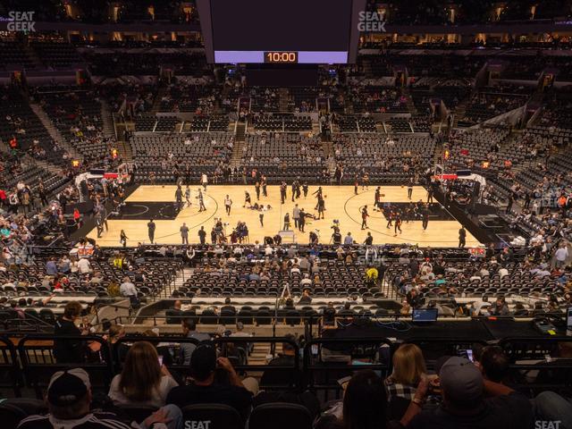 Frost Bank Center - Section 107 Seat View