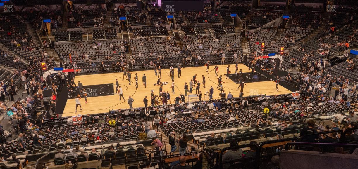 Frost Bank Center - Section 108 Seat View