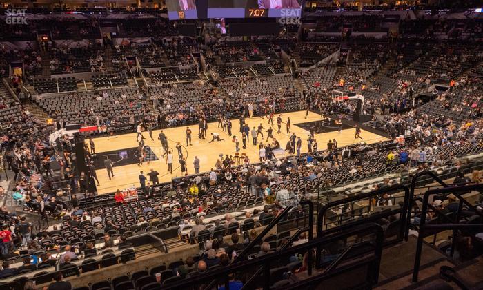 Frost Bank Center - Section 109 Seat View