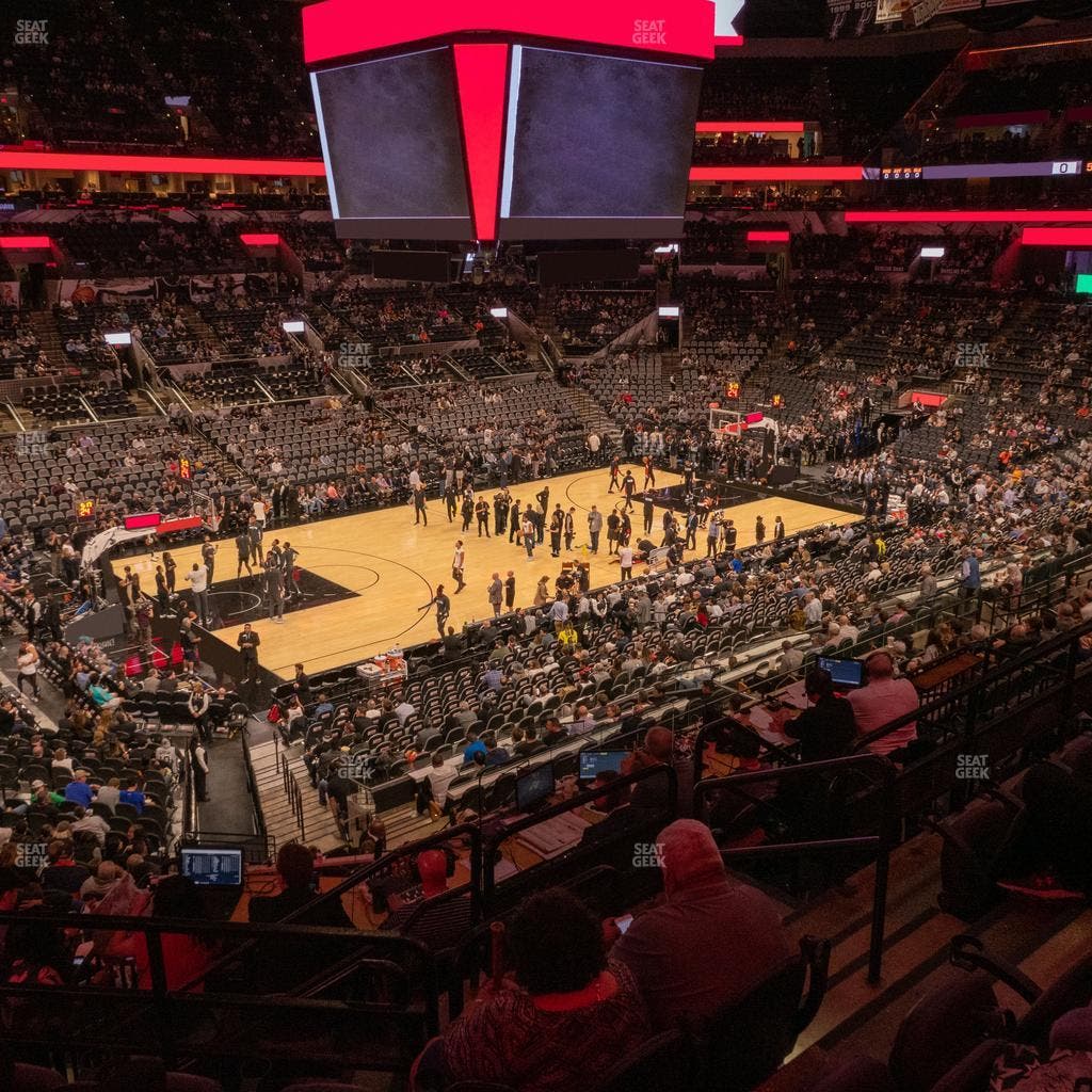 Frost Bank Center - Section 110 Seat View