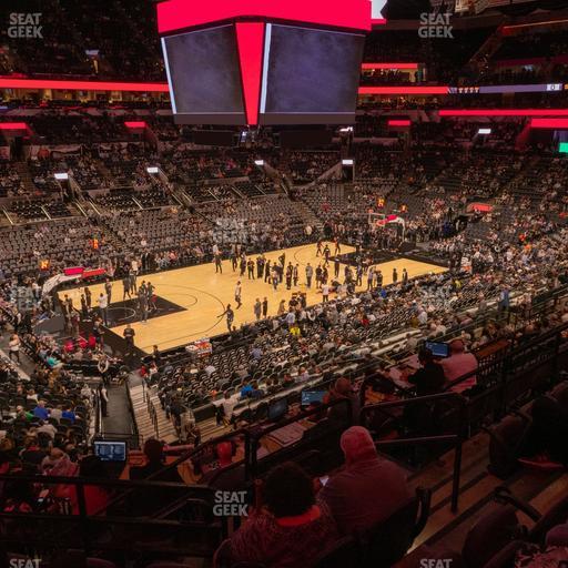 Frost Bank Center - Section 110 Seat View