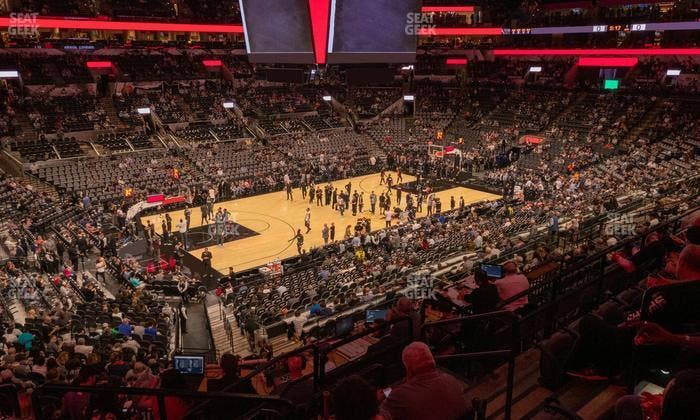 Frost Bank Center - Section 110 Seat View