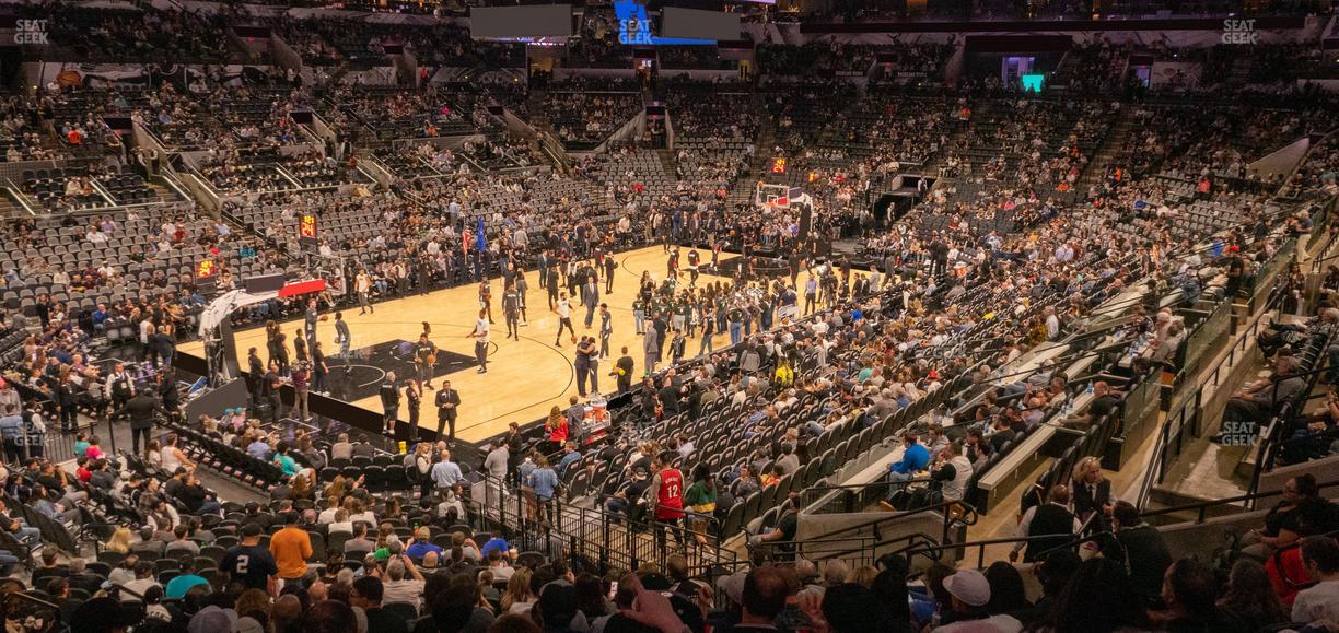 Frost Bank Center - Section 111 Seat View