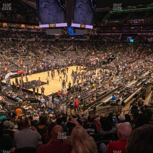 Frost Bank Center - Section 111 Seat View