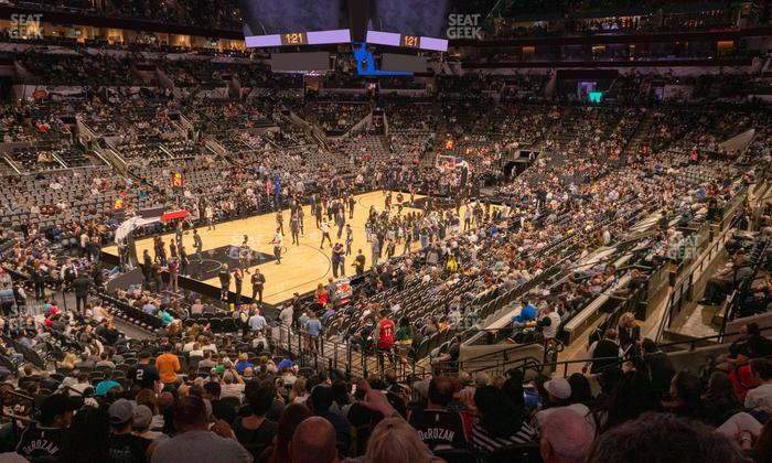 Frost Bank Center - Section 111 Seat View