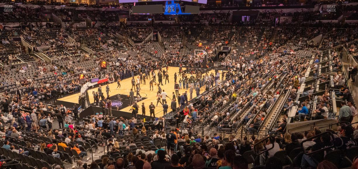 Frost Bank Center - Section 112 Seat View