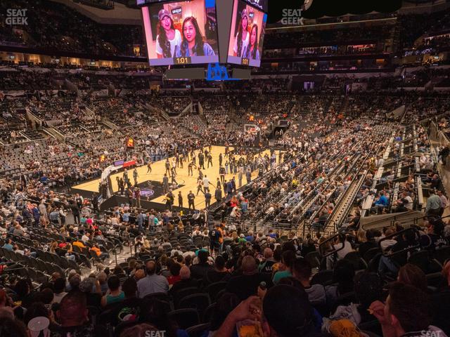 Frost Bank Center - Section 112 Seat View