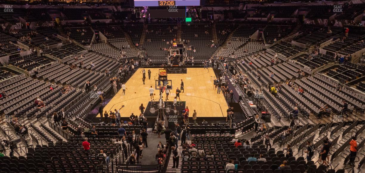 Frost Bank Center - Section 114 Seat View