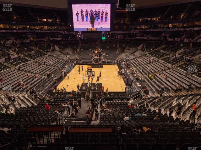 Frost Bank Center - Section 114 Seat View