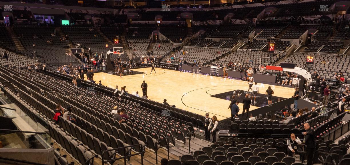 Frost Bank Center - Section 118 Seat View