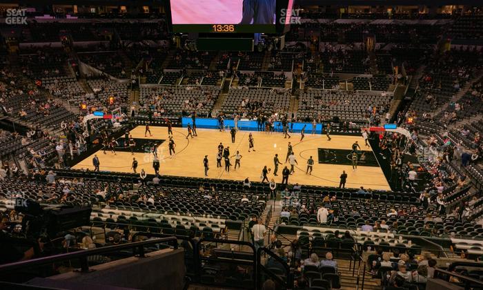 Frost Bank Center - Section 121 Seat View