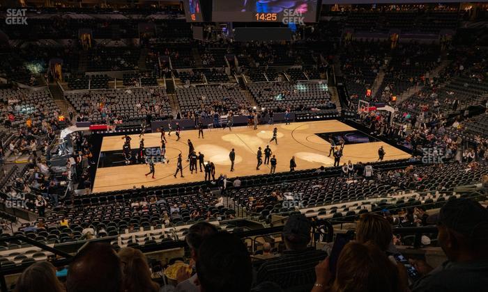 Frost Bank Center - Section 122 Seat View