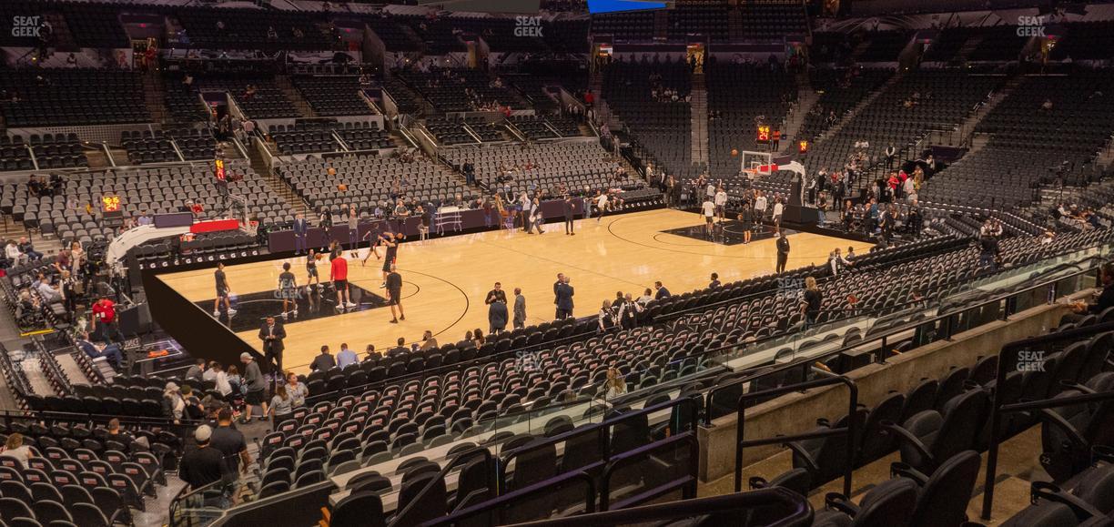 Frost Bank Center - Section 124 Seat View