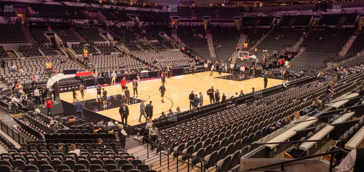 Frost Bank Center - Section 125 Seat View