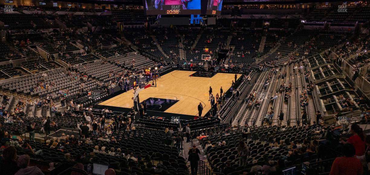 Frost Bank Center - Section 127 Seat View