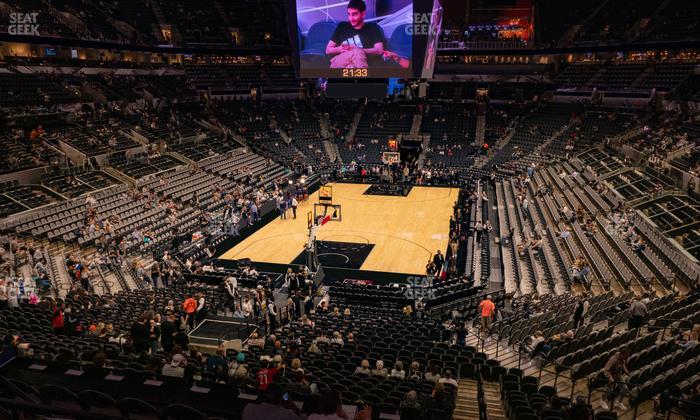 Frost Bank Center - Section 128 Seat View