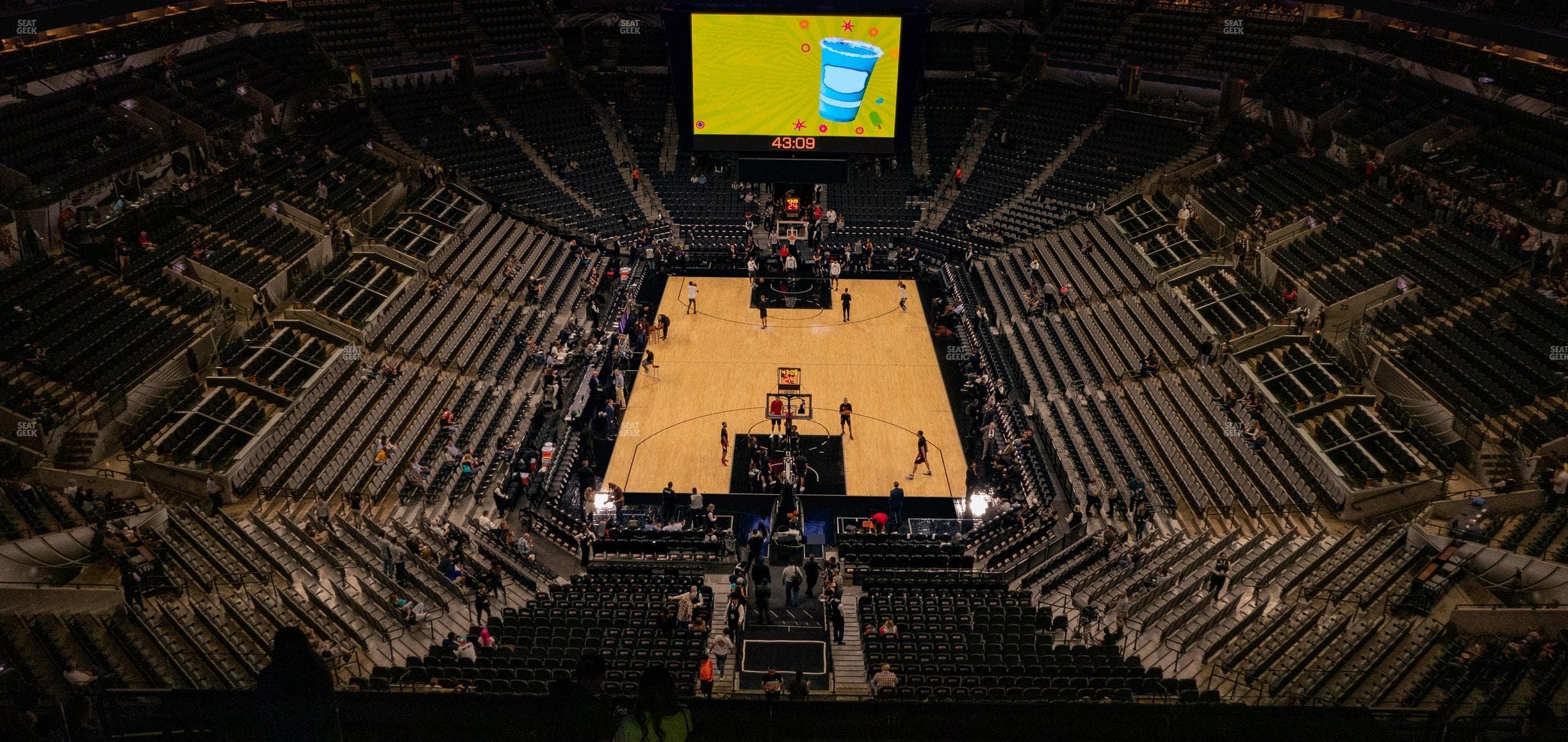 Frost Bank Center - Section 200 Seat View