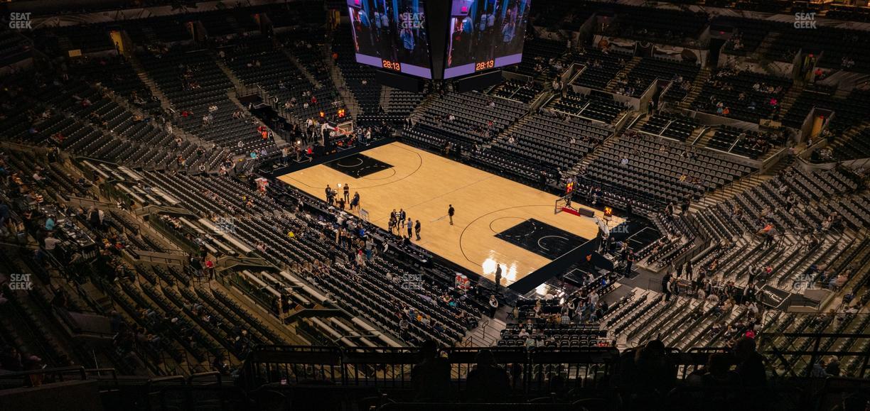 Frost Bank Center - Section 204 Seat View