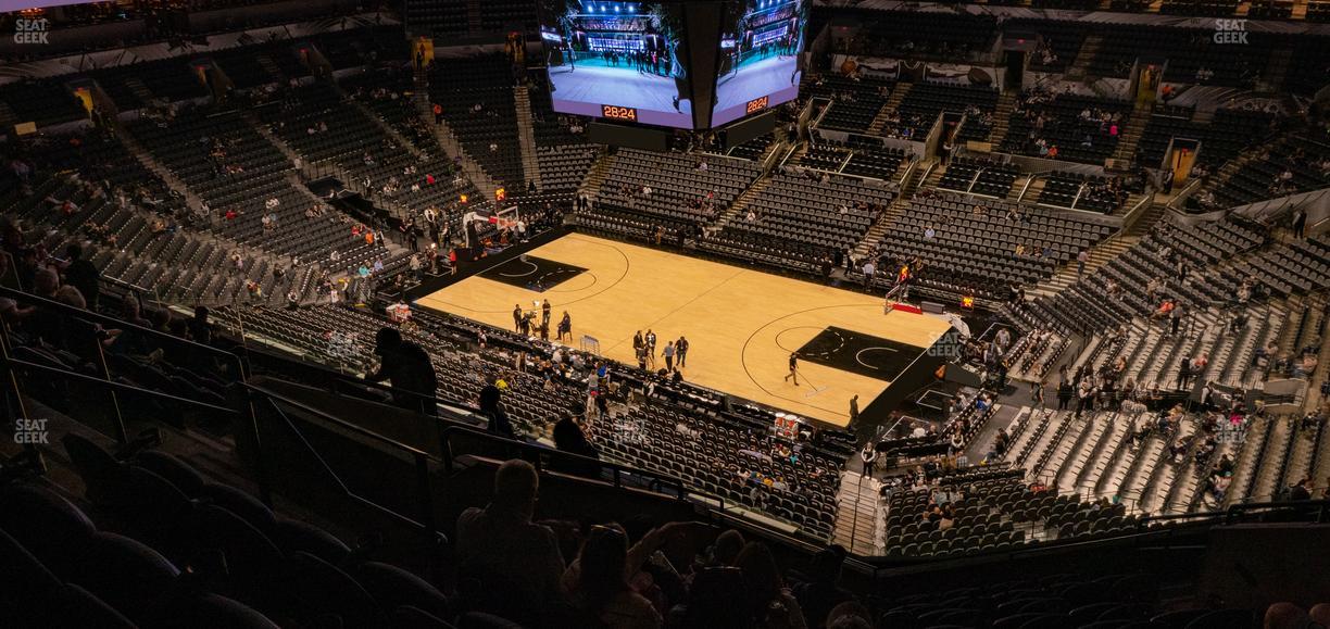 Frost Bank Center - Section 205 Seat View