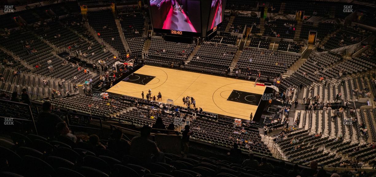 Frost Bank Center - Section 206 Seat View