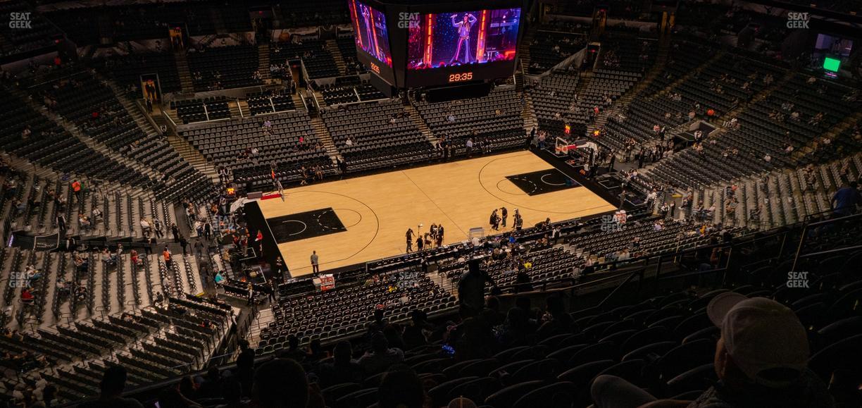 Frost Bank Center - Section 210 Seat View