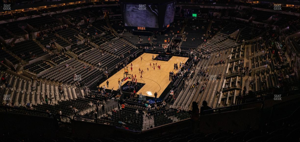 Frost Bank Center - Section 214 Seat View