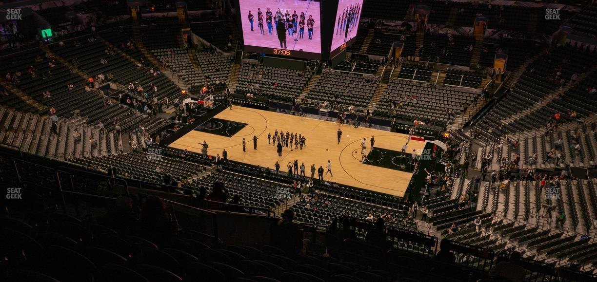 Frost Bank Center - Section 222 Seat View