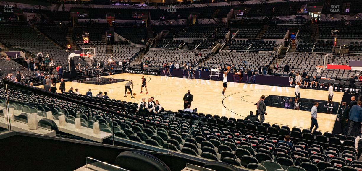 Frost Bank Center - Section Box 1 Seat View