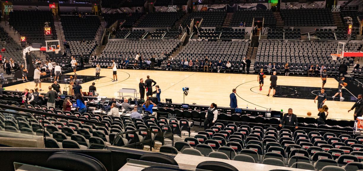 Frost Bank Center - Section Box 11 Seat View