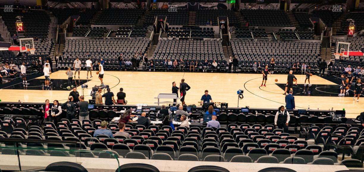 Frost Bank Center - Section Box 12 Seat View