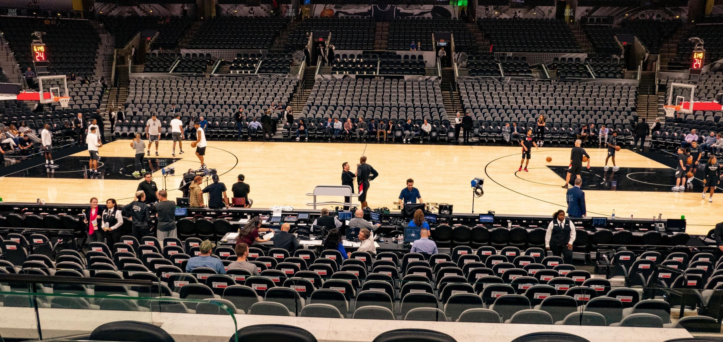 Frost Bank Center - Section Box 12 Seat View