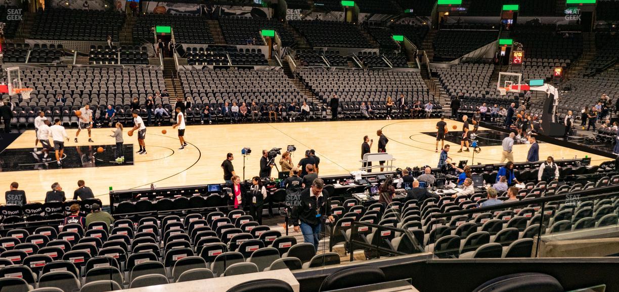 Frost Bank Center - Section Box 14 Seat View