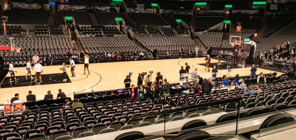 Frost Bank Center - Section Box 15 Seat View