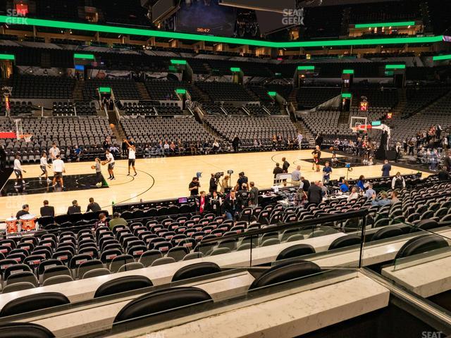 Frost Bank Center - Section Box 15 Seat View