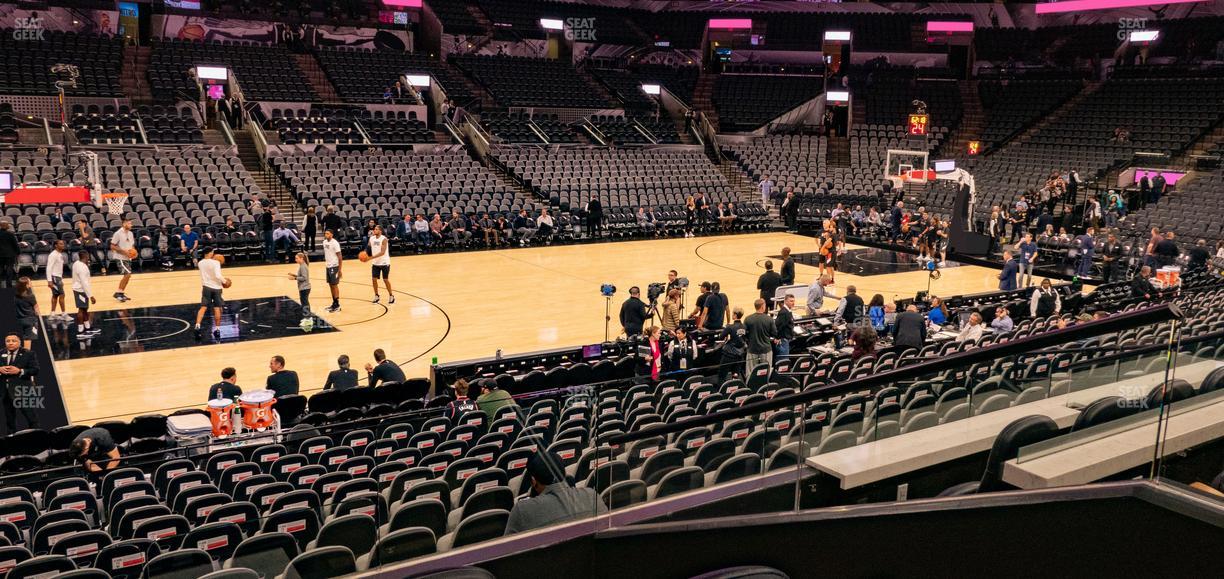 Frost Bank Center - Section Box 16 Seat View